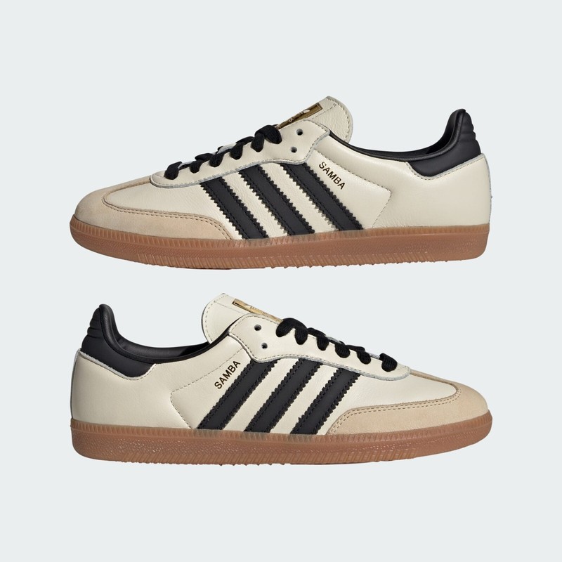 Adidas Samba OG Sneakers Original Shoes Cream White/Sand Strata ID0478 US 4-12 gallery
