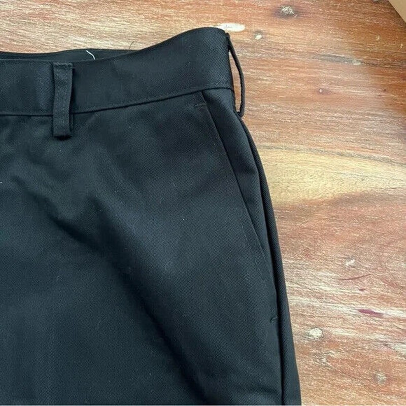 Edwards Ladies 8465 Black Utility Flat Front Chino Shorts Size 12 gallery