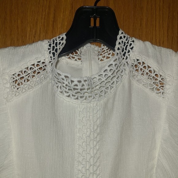 Sunny Girl Australia Women's White Short Sleeve Midi Dress Size 8 NWT gallery