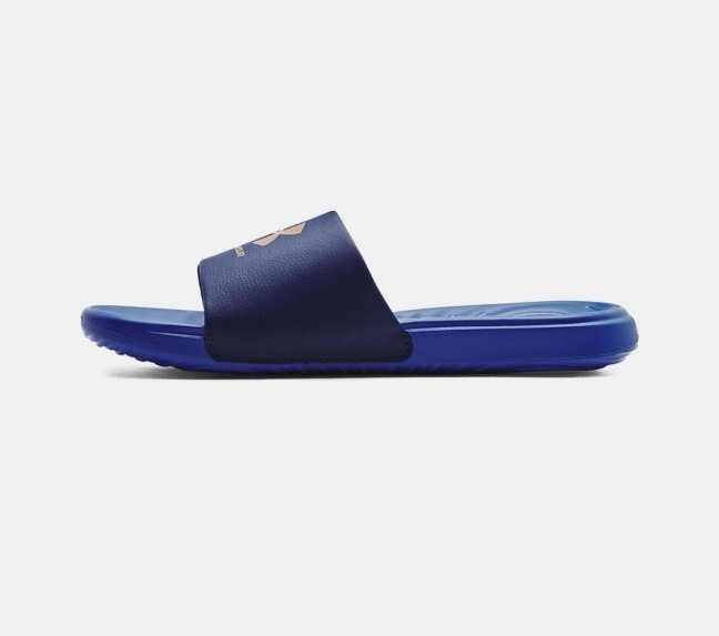 Under Armour UA Ansa Fix Slides Men’s Size 10 Blue Beach Sandals