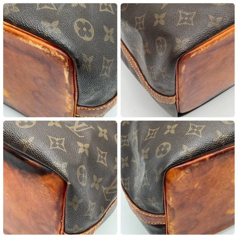 Auth Louis Vuitton M42226 Petit Noe Monogram Drawstring Shoulder Bag 2Y8874 gallery