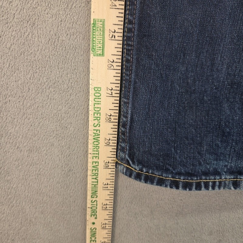 Vintage Lee Jeans Mens Selvedge 101+ Blue Raw Denim Straight Leg Fits 34x30 gallery