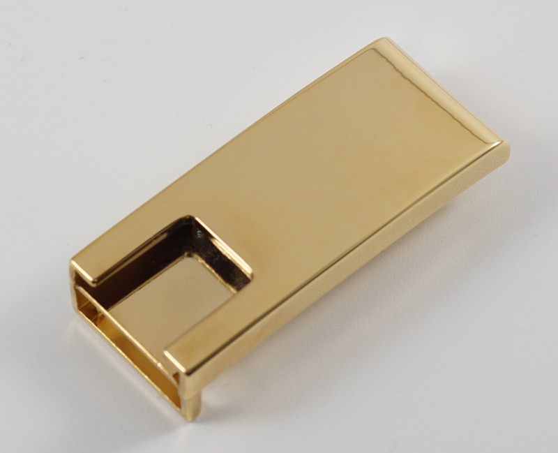 1 inch(25mm) Plate Belt Buckle(metal) (#44A) Shiny Gold Color NEW