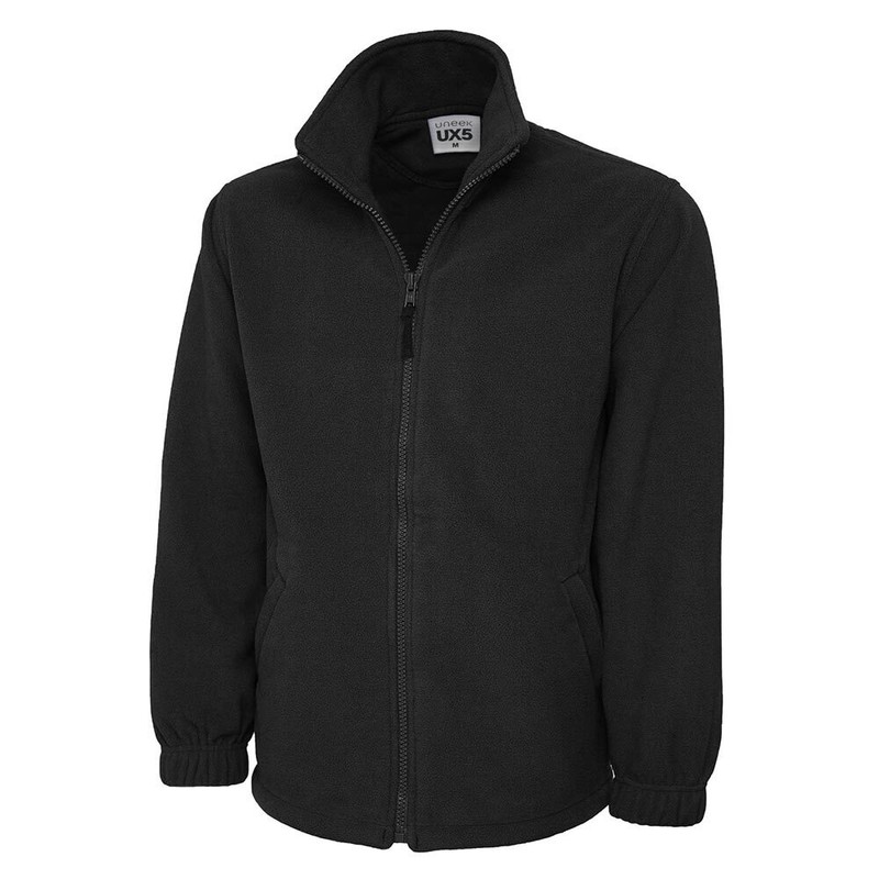 Full Zip Fleece Jacket by UNEEK – Unisex XS to 4XL High Quality Smart Fit UX5