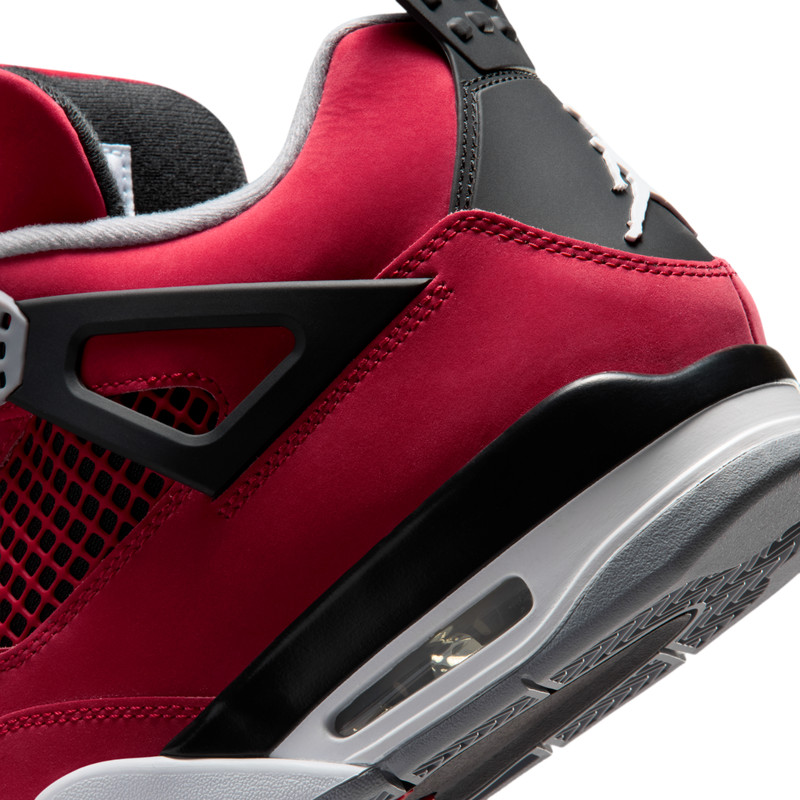 Air Jordan 4 Retro Toro Bravo Fire Red and Black 2026 FQ8138-600 Men's Size gallery