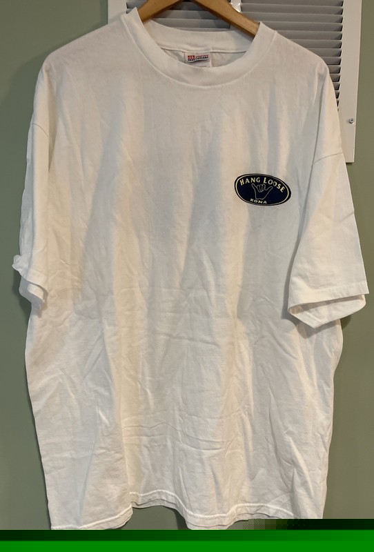 Vintage Hang Loose Kona Hawaii Surf Shirt Size 2XL 90s 00s