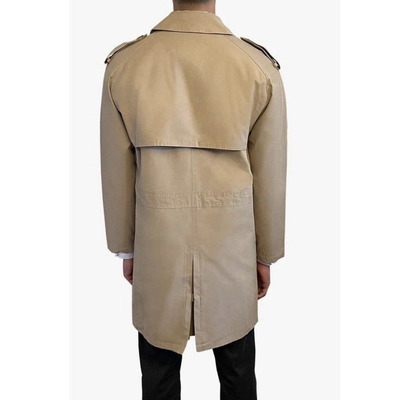 London Fog Small Heritage Westwood Double Breasted Trench Coat Khaki gallery