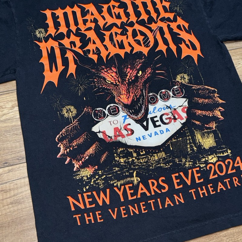 Imagine Dragons 2024 The Venetian Exclusive Official Tour Merch T Shirt Adult S gallery