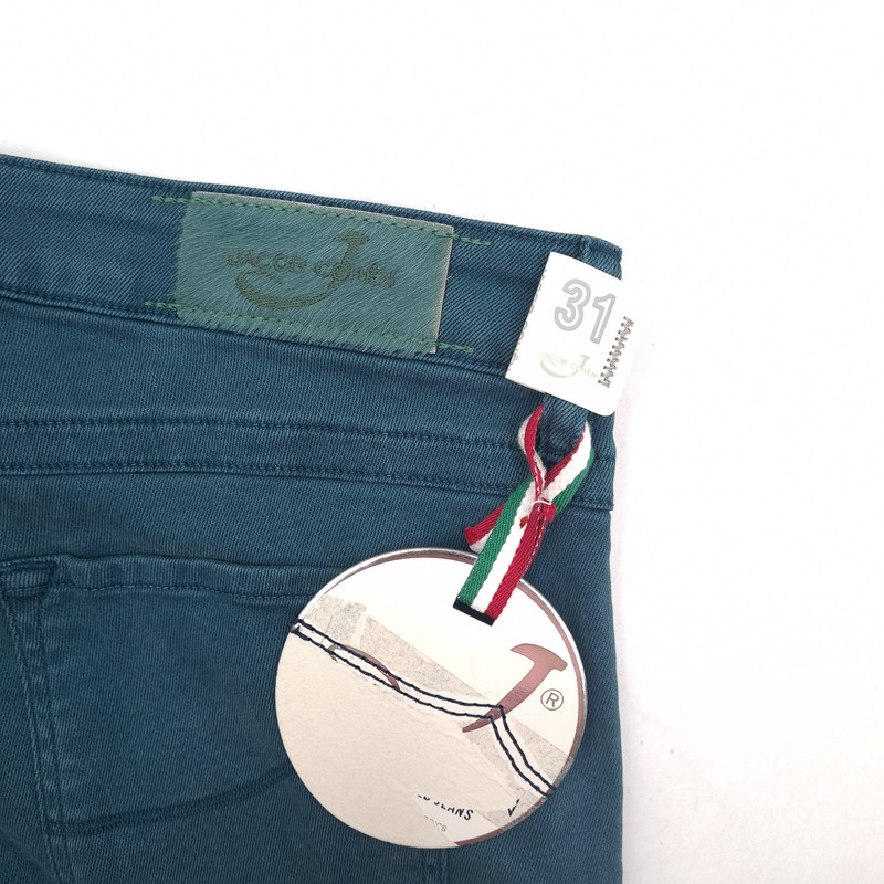 Jacob Cohen Jeans Ue146 Women Stretch Slim Skinny Gn3 Size W31 L34 gallery