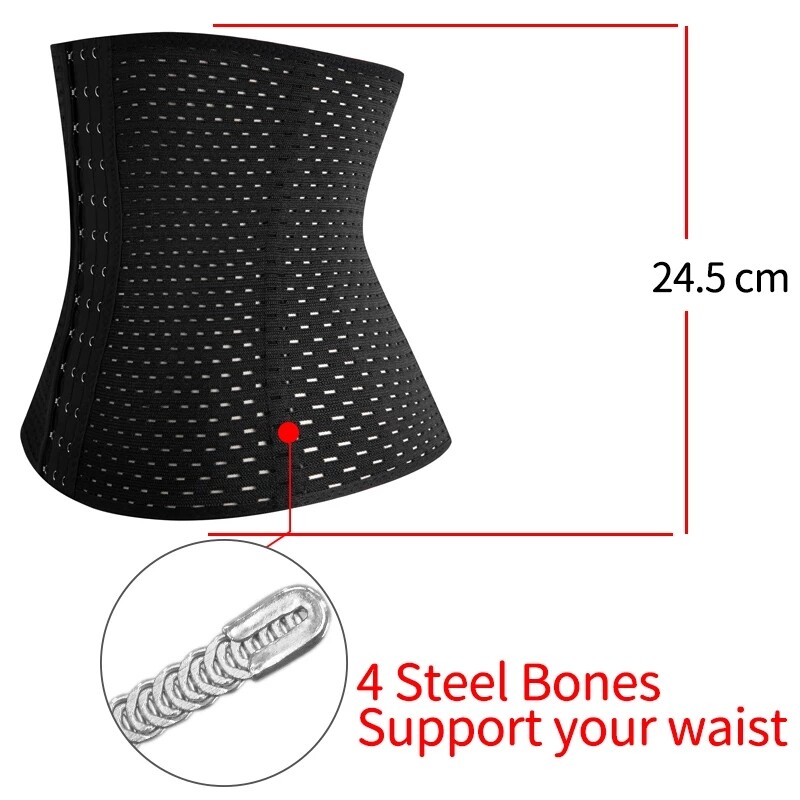 Men Waist Trainer Body Shaper Tummy Girdle Belt Belly Fat Burners Corset S-3XL gallery