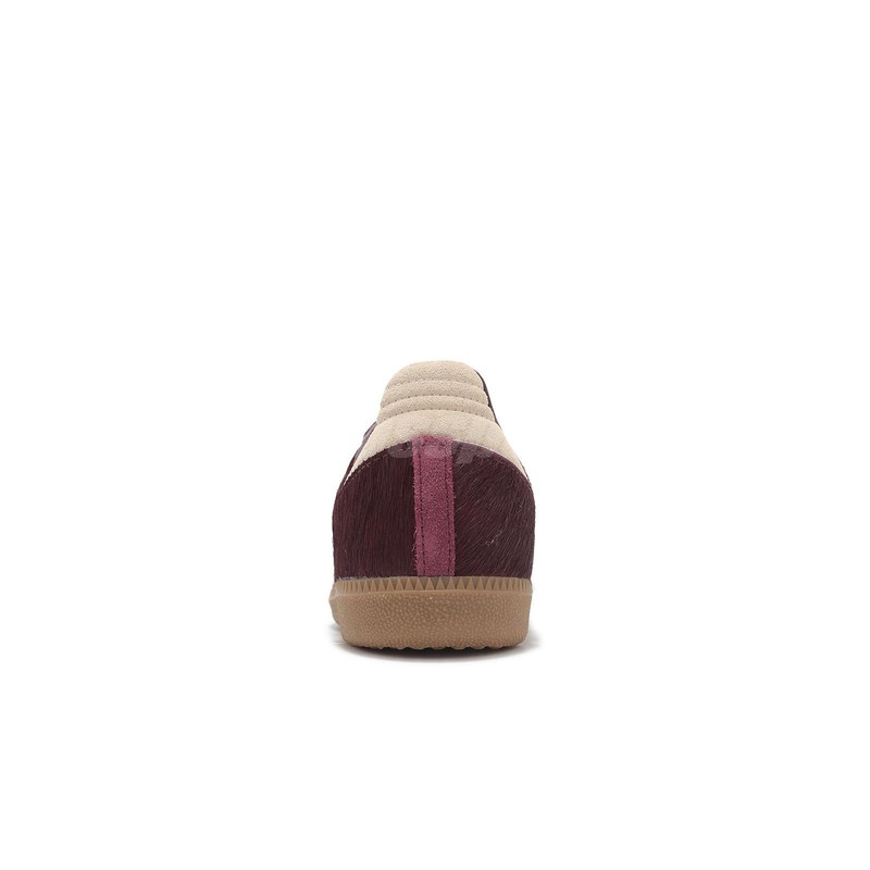 adidas Originals Samba OG W Maroon Sand Strata Pony Women Casual Shoes JP5330 gallery