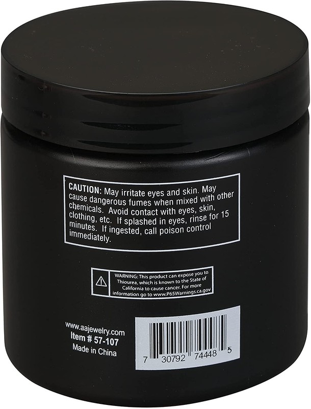 Brilliant Silver Dip Cleaner, Black 8 Oz 8 Fl (Pack of 1), gallery