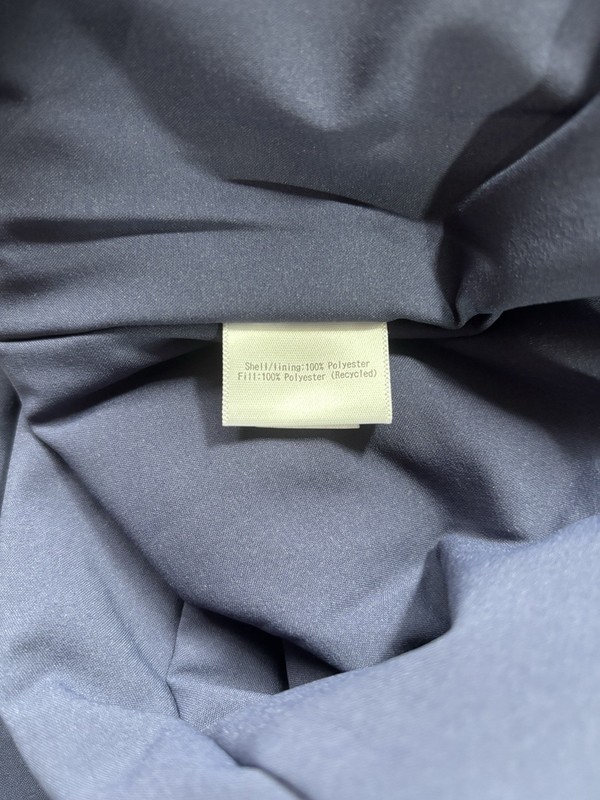 Peter Millar M Medium Jacket Approach Insulated Half Snap Hoodie Gale Grey $250 gallery
