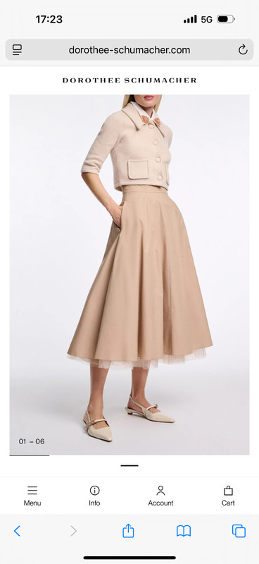 never worn Dorothee Schumacher 2025 long skirt