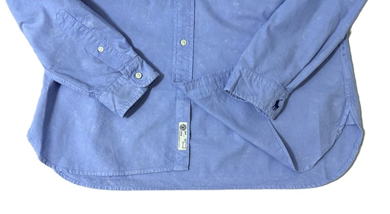 Polo Ralph Lauren Mens Classic Fit Garment Dyed Oxford Sport Shirt Blue (L) $168 gallery