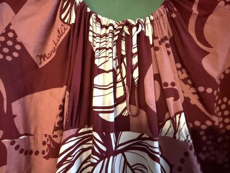 Manuheali’i Hibiscus Mini Dress Floral Hawaiian sz. XL gallery