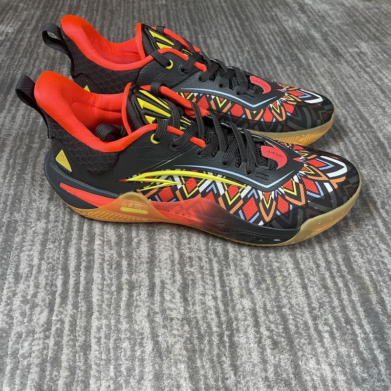 Anta Kai 1 Speed Shoes Mens Size 12 Black Red Yellow Kyrie Irving Basketball