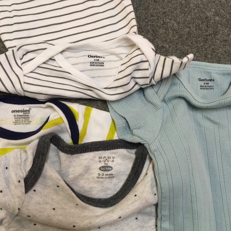 Baby Boy NB 0-3M Months Clothing Lot 15x Pieces Bulk Summer Colorful Casual gallery