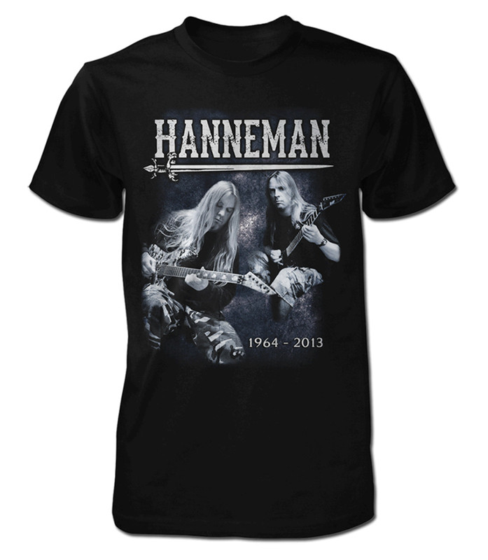 Slayer Guitarist Jeff Hanneman black T-shirt Unisex tee All sizes S-5Xl TA5778