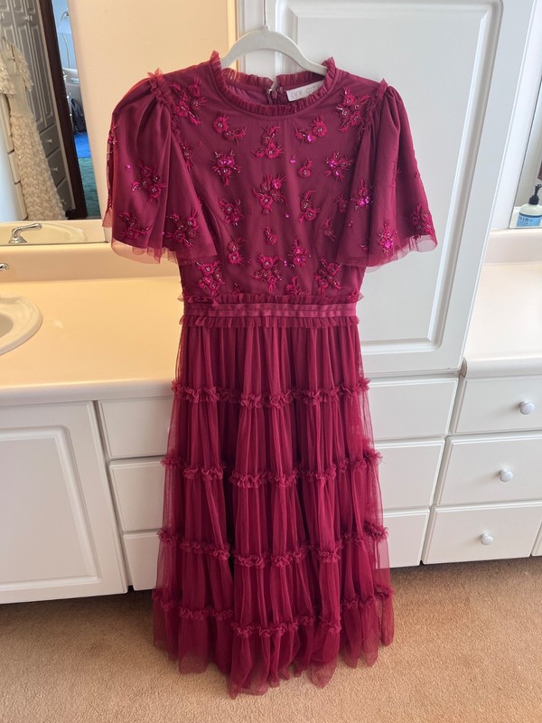 Ivy City Co Anastasia Dress XXS in red gallery