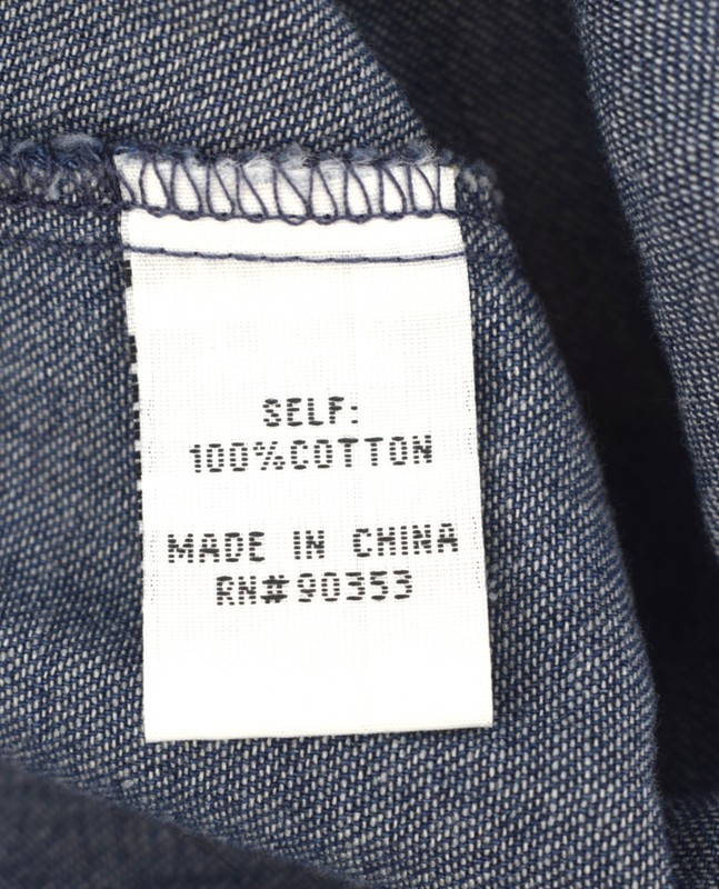 J Gee NWT Petite Small Chambray Shirt Dress Zip Front Smocked Waist Blue gallery