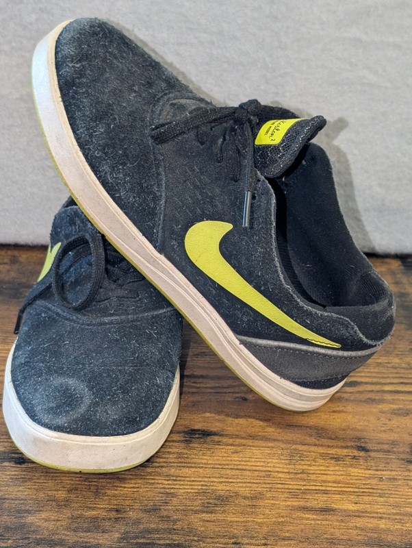 Nike SB Mens 6 Eric Koston 2 Signature Skate Shoe Blue Yellow Sneakers Suede gallery