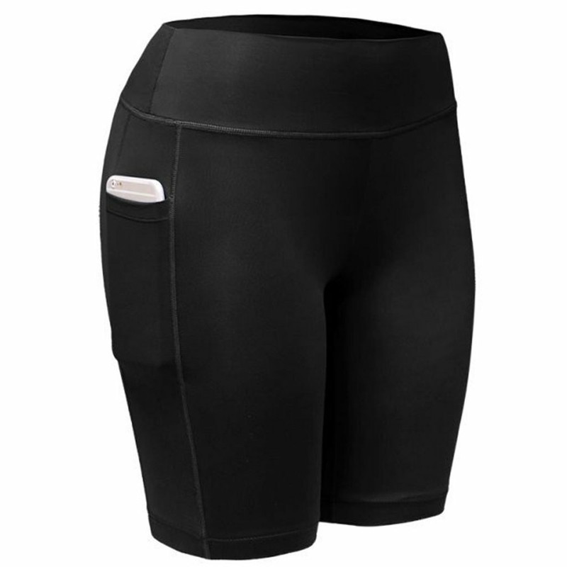 Stretch Shorts Women Bike Yoga Gym Athletic Workout Volleyball Tight Leggings US gallery