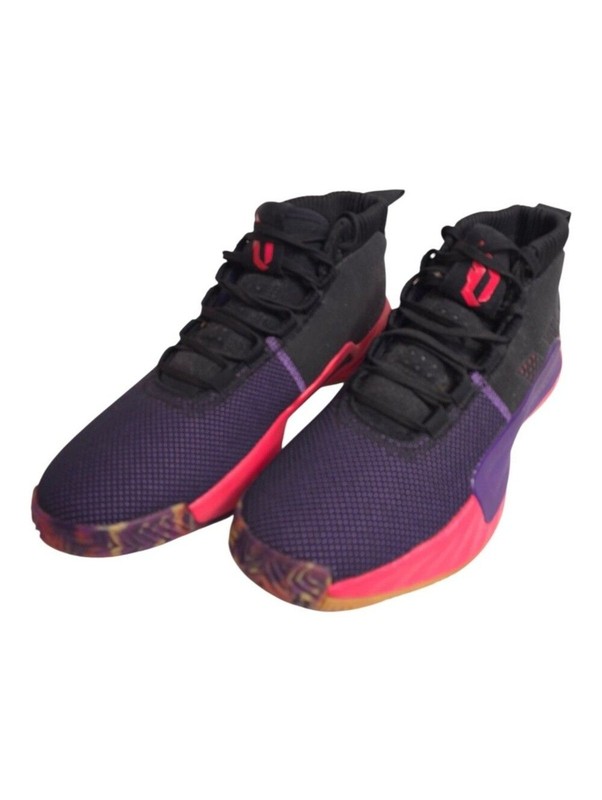 Adidas Dame 5 Harlem Renaissance Basketball Shoes Men Black Purple Red Size 11M