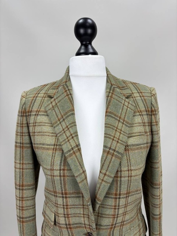 Womens vintage blazer Ralph Lauren Size 4 Color Multicolor Duties Paid (USA) gallery