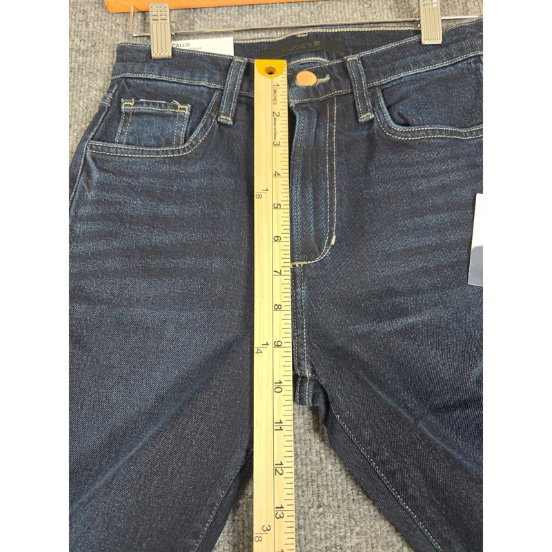 JOES JEANS The Callie High Rise Cropped Boot Jeans Dark Wash Size 24 Stretch gallery