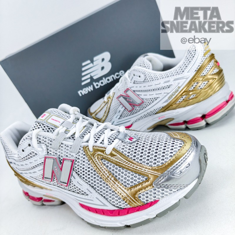 New Balance 1906R US 9 Men’s White Silver Gold Berry Retro Run NB U1906RCH NIB