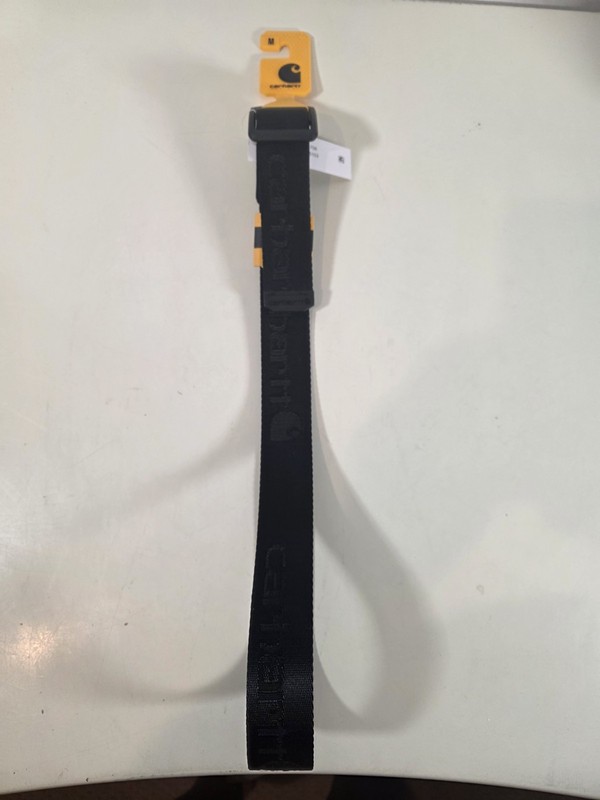 Carhartt Nylon Webbing Ladder Lock Belt Black Medium