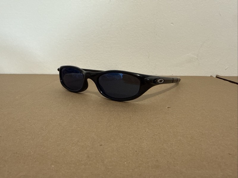 Oakley Sunglasses Four S Black Frame Purple Lens Blade Wesley Snipes RARE