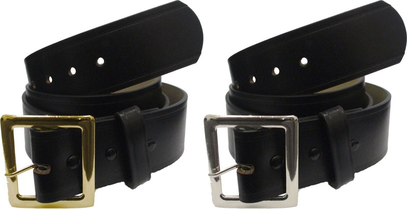 Rothco Black Leather Garrison Belt Bonded Heavy Duty Work Belt 1.75″ Wide