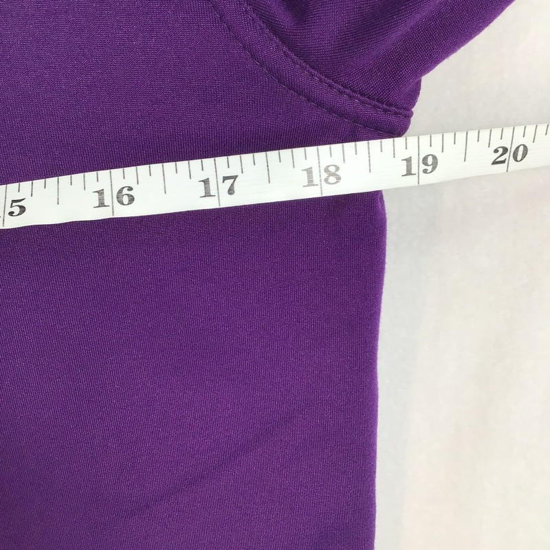 Fabletics Dress Womens Medium Purple Yukon Hoodie Fleece Kangaroo Pocket Sporty gallery