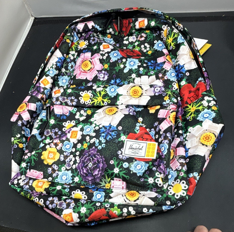 Herschel LEGO Classic XL Backpack Floral Garden Multicolor Adjustable Padded