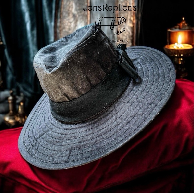 Van Helsing Distressed Hat, Cotton Blend, One Size Fits Most, Halloween Cosplay