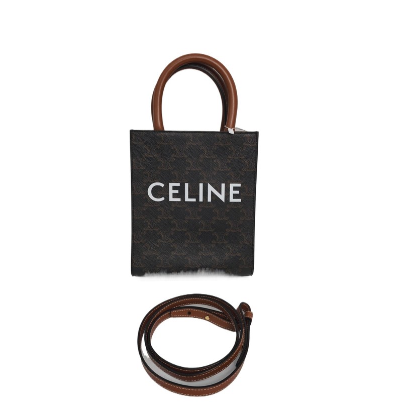 Authentic Celine Tote Mini Coated Canvas Tote Black Gold-Tone eBay AG