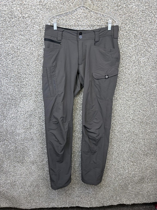 Truewerk T2 Werkpant Pants Mens 30×34 Gray Stretch Cargo Workwear Utility