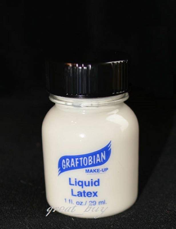 Graftobian Makeup _Liquid Latex _1 oz Costume – Clear