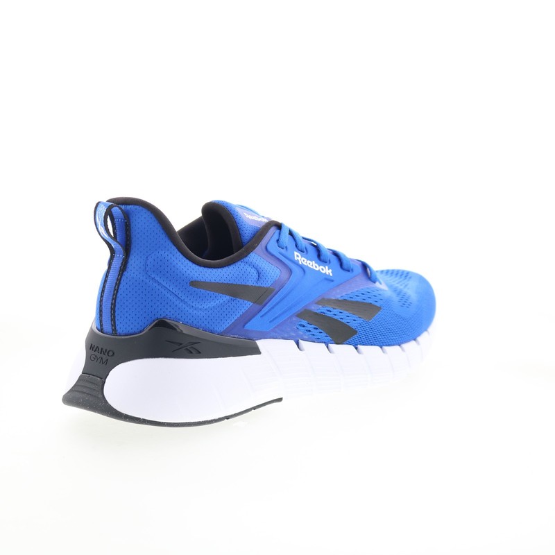 Reebok Nano Gym Mens Blue Mesh Lace Up Athletic Cross Training Shoes gallery