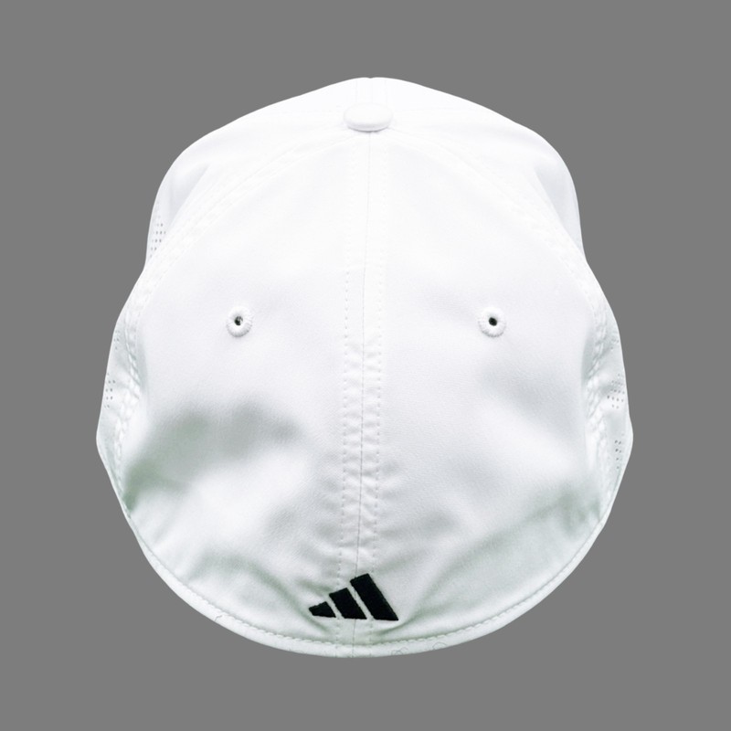 Adidas Climacool Stretch Fit Hat L/XL Perforated Breathable Cap White NWT gallery
