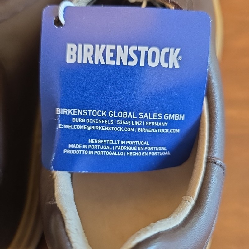 Birkenstock EU 38 W 7-7.5 / M 5-5.5 Bend Low Sneakers Dark Brown Leather Casual gallery