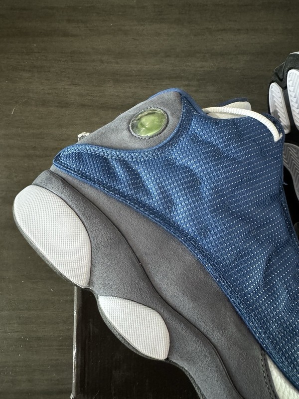Air Jordan 13 Retro Flint 2010 Size 14 Mens Blue White Gray 414571-401 Sneakers gallery