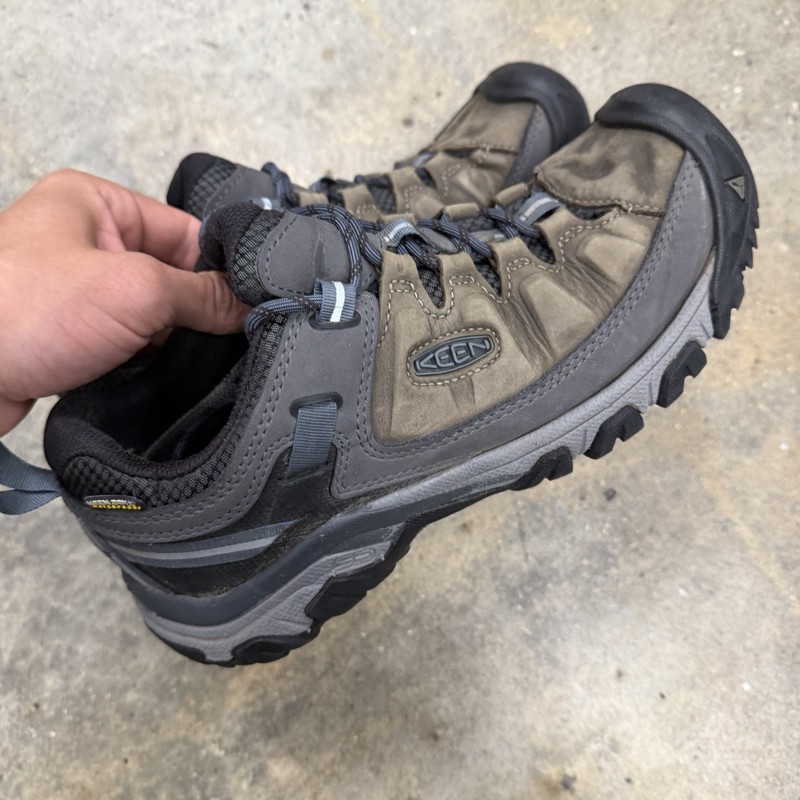 Keen Boots Mens 8.5 Black Targhee III Low Hiking Trail Outdoor 1017786 gallery