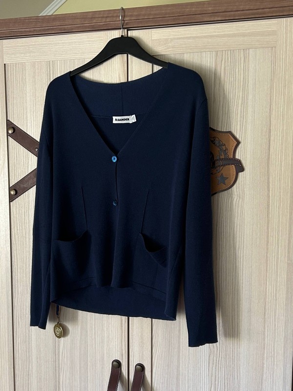 Jil sander cardigan women’s size 36 cashmere made in Italy