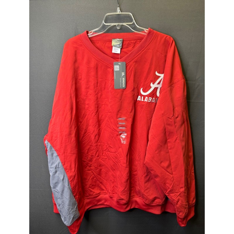 Knights Apparel Alabama Crimson Tide Pullover Jacket windbreaker 2XL