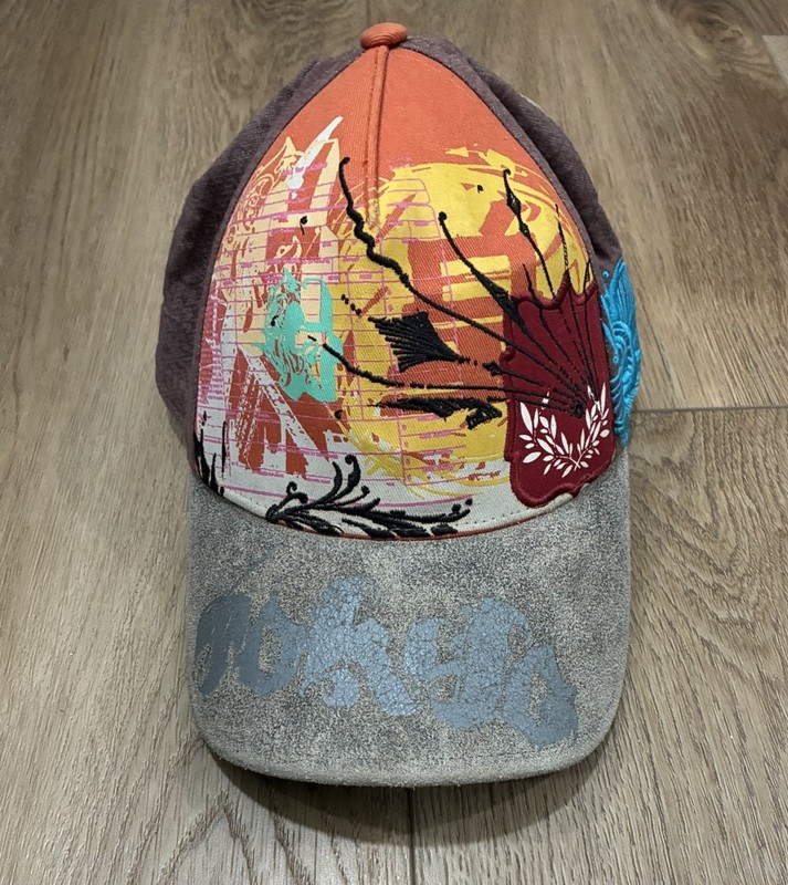 Rare 1333 Minna Goorin Bros Hat Asian Inspired Graphic Sample Limited Edition gallery