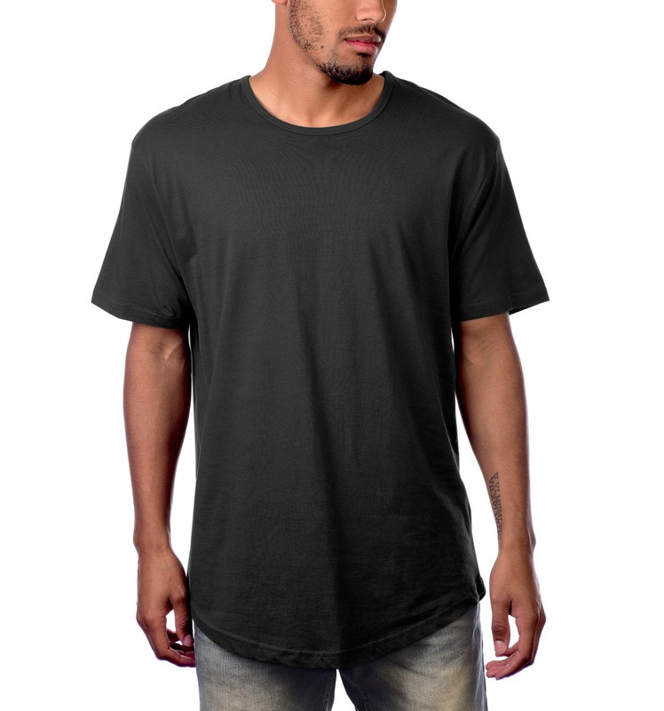 LUCKY BASTARDS CONTEMPORARY LONG MODERN T SHIRT 3 COMBO EXTENDED ELONGATED SCOOP gallery