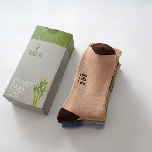 BiO-G Odor Free Daily Wear Crew Socks